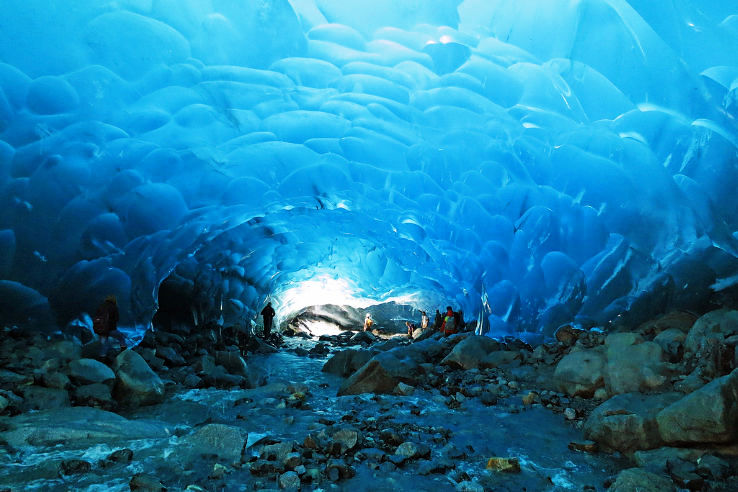 3. Mendenhall Ice Caves in Juneau